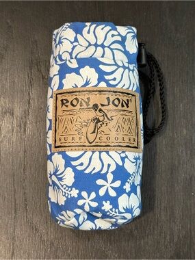 Ron Jon Blue & White Tropical Floral Cooler